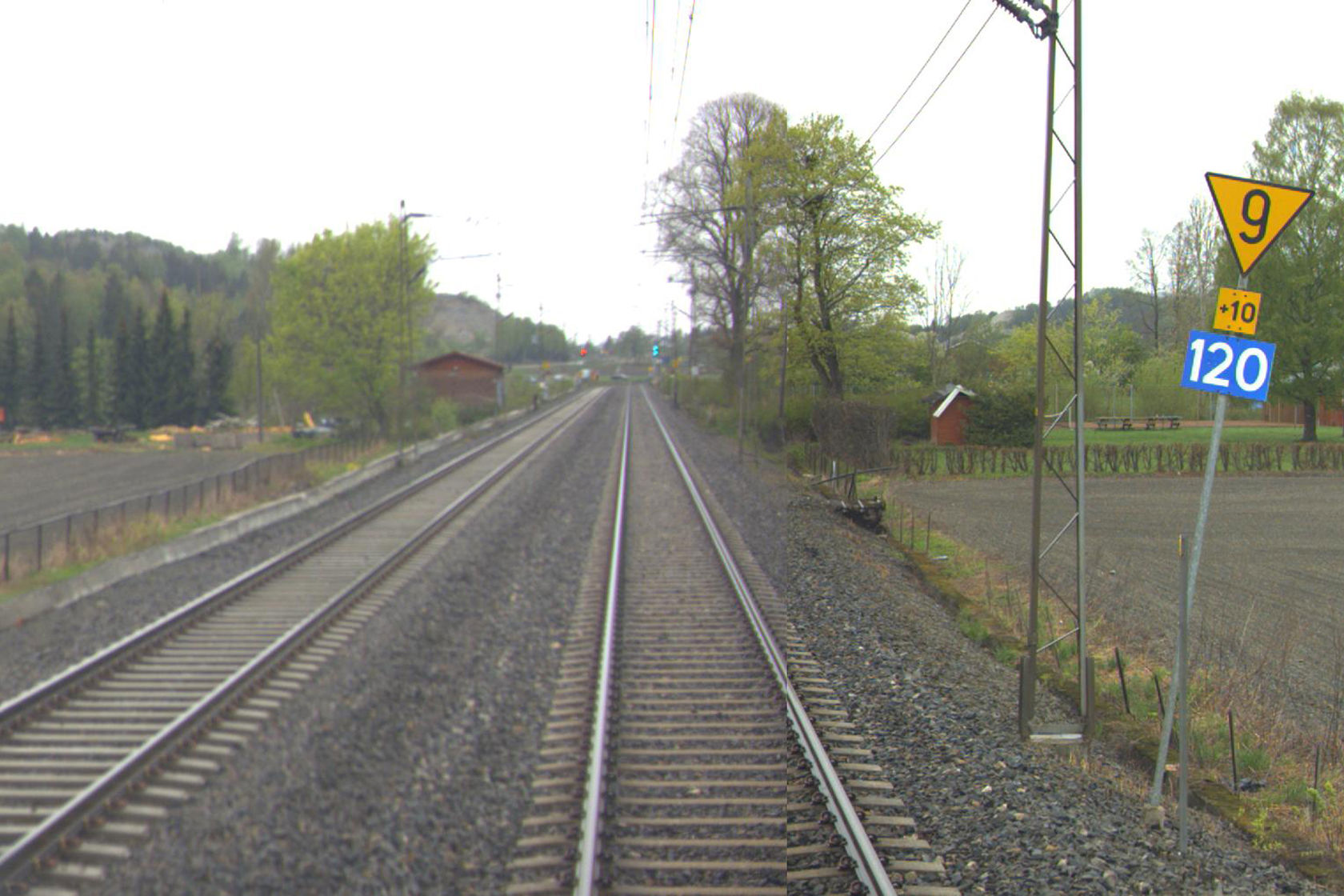 Spor på Daler stasjon