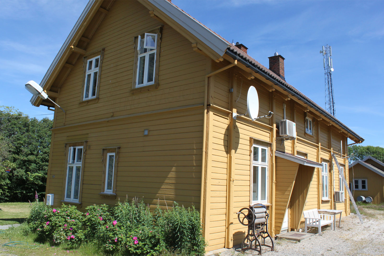 Stasjonsbygningen på Dilling stasjon