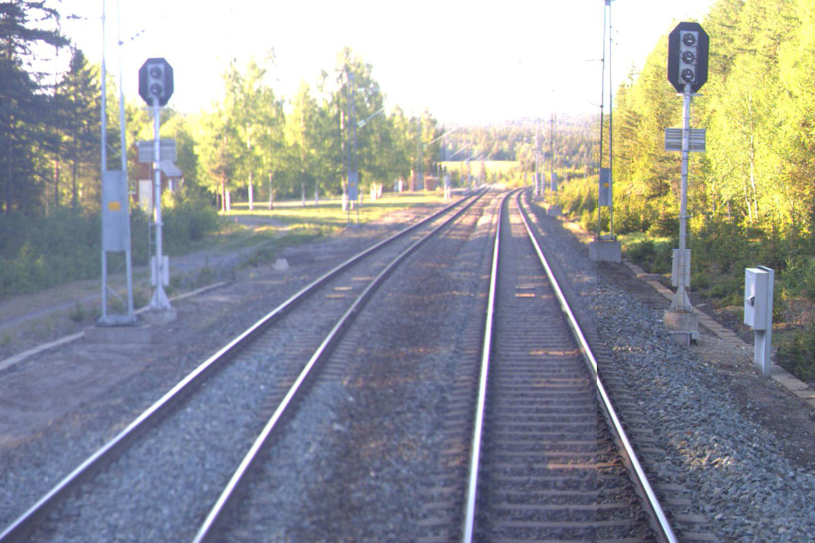 Spor på Garli stasjon