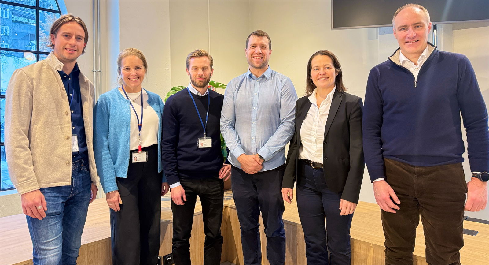 Representanter i prosjektet både fra Bane NOR og Baneservice. 